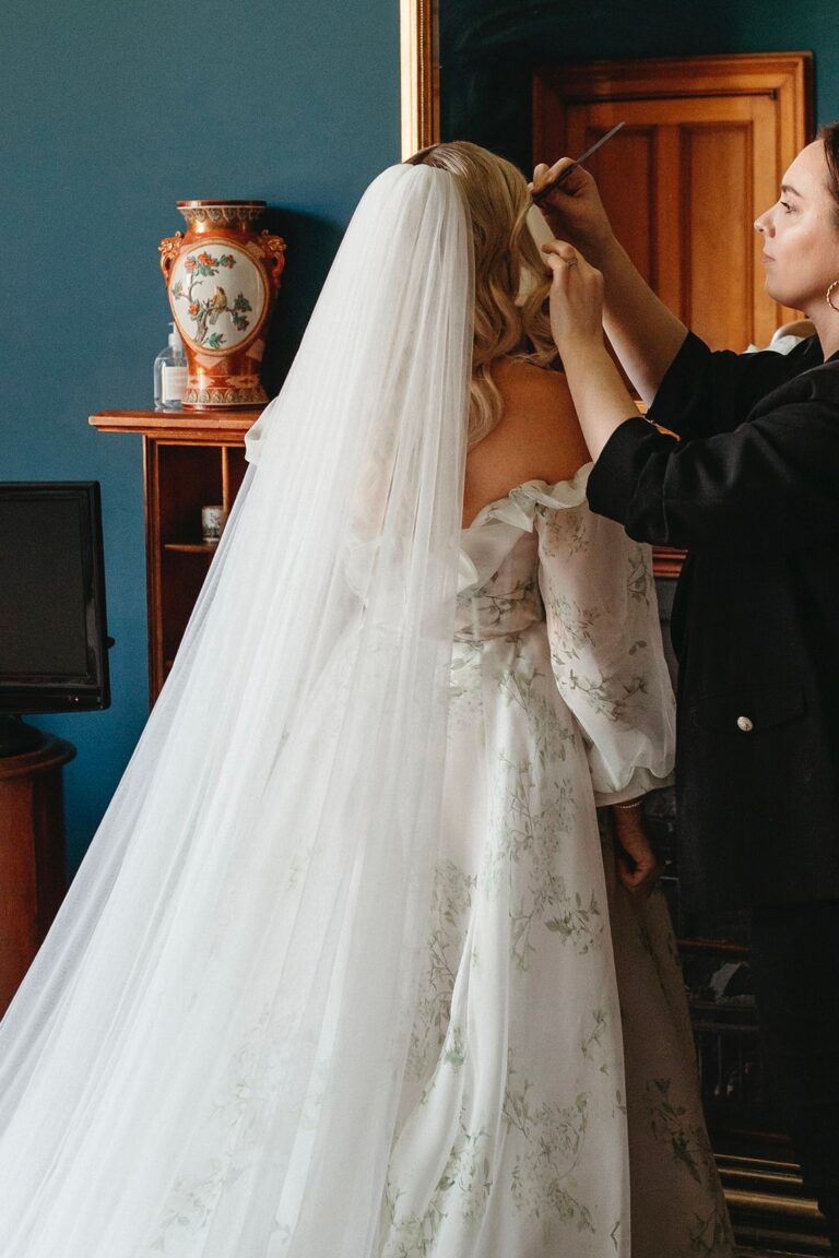 Kimberly Logie Hair bridal hair