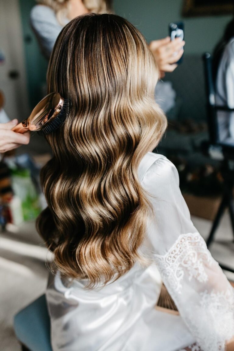 Kimberly Logie Hair bridal hair