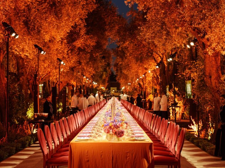 Wedding reception at La Mamounia, La Mamounia, Marrakech