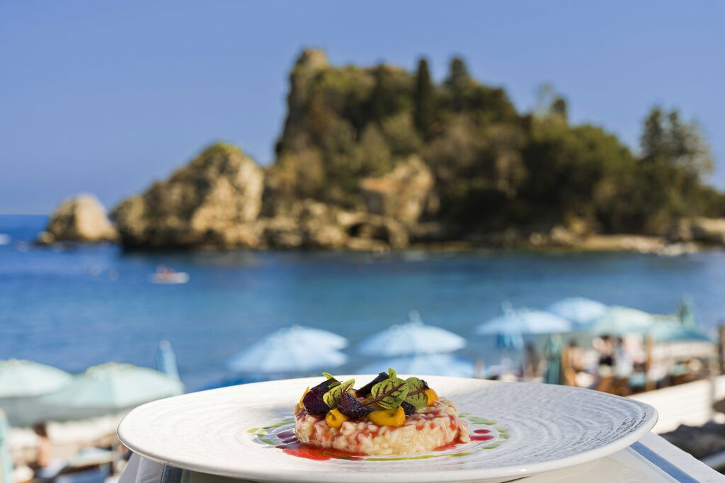 Sicilian cooking over the bay