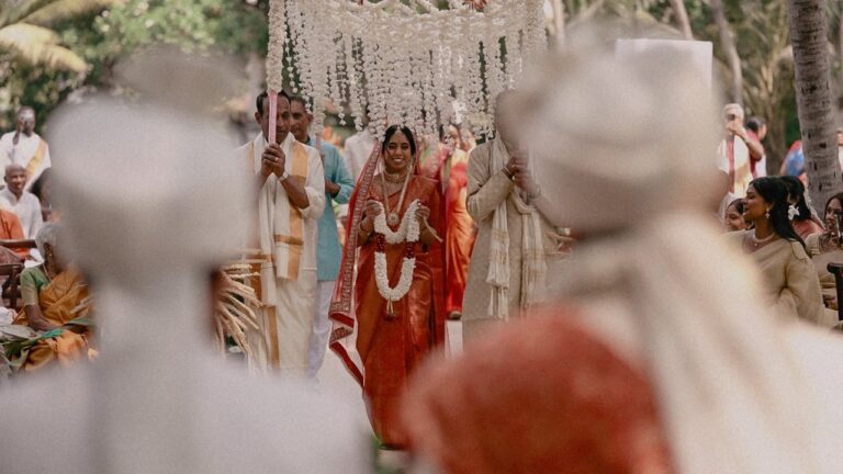 Sahana and Pranav's traditional ceremony, Colombo (film still), Lights and Magic