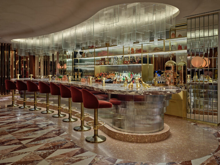 The bar at Revery, London Hilton on Park Lane