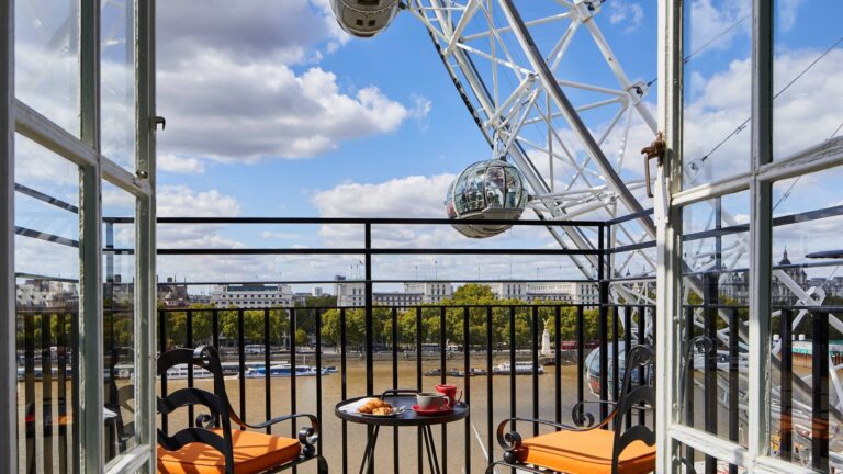 Balcony Suite view, London Marriott Hotel County Hall