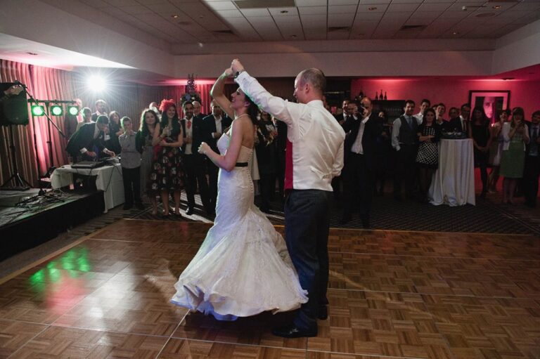 A first dance in the Thomas Lord Suite, Lord’s Cricket Ground