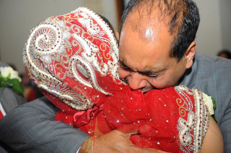 The vidaai, the bride's farewell to her family at the end of the night, Indian family wedding, Lovexposed Photography