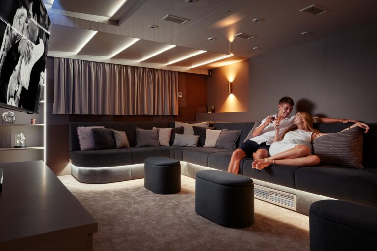 The cinema and lounge room, Lupus Mare
