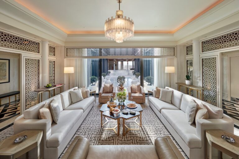A Suite Living Room, Mandarin Oriental, Doha