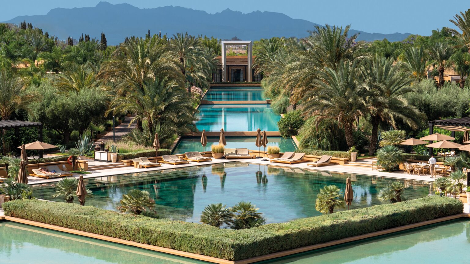 An overview of the resort