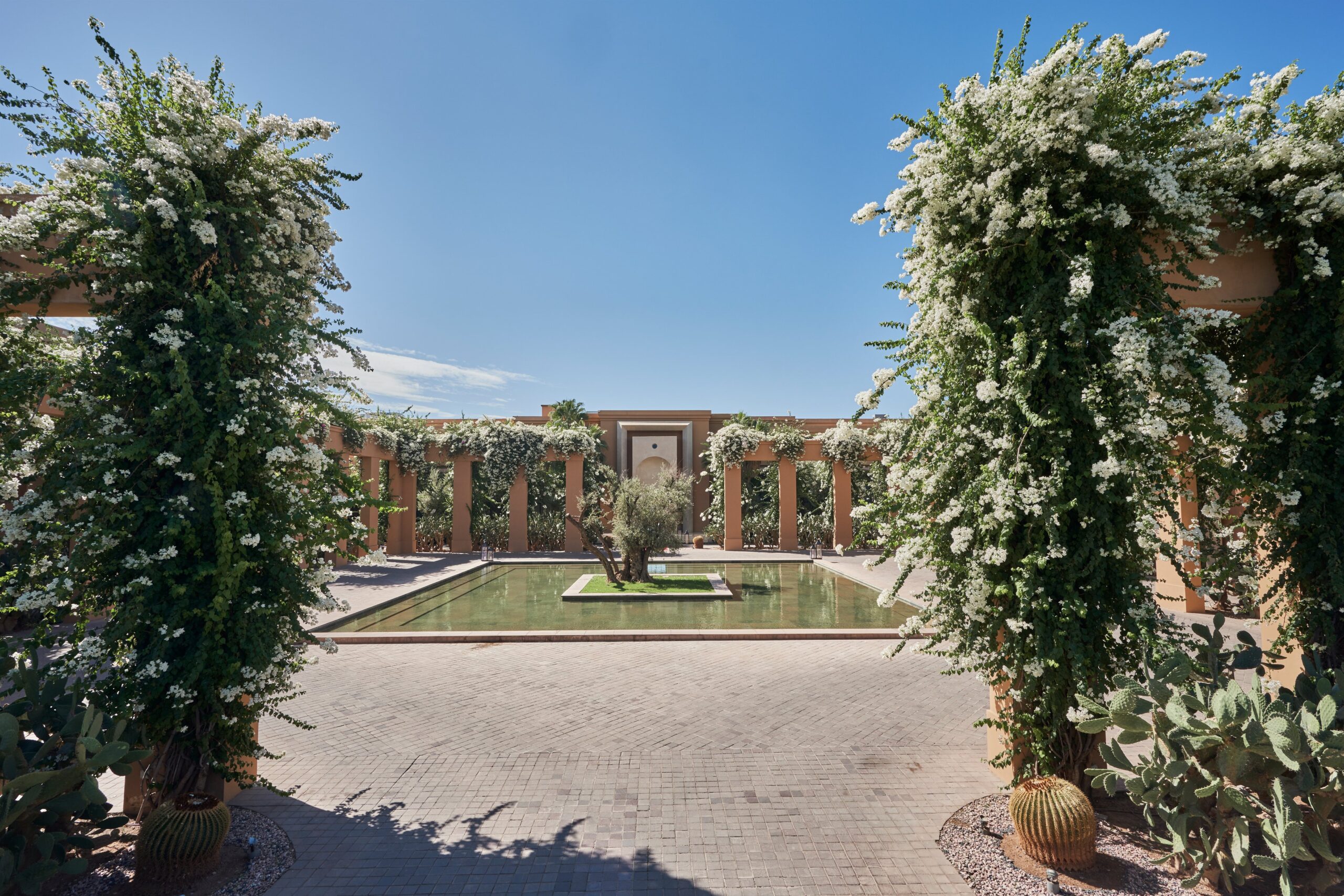 Resort entrance, Mandarin Oriental, Marrakech