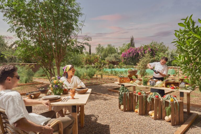 The vegetable garden experience, Mandarin Oriental, Marrakech
