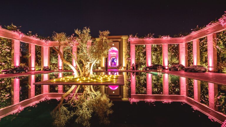 Evening event in the Cour Carrée, Mandarin Oriental, Marrakech