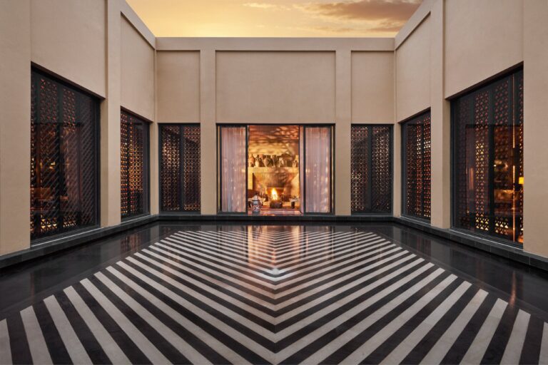 The spa fountain, Mandarin Oriental, Marrakech