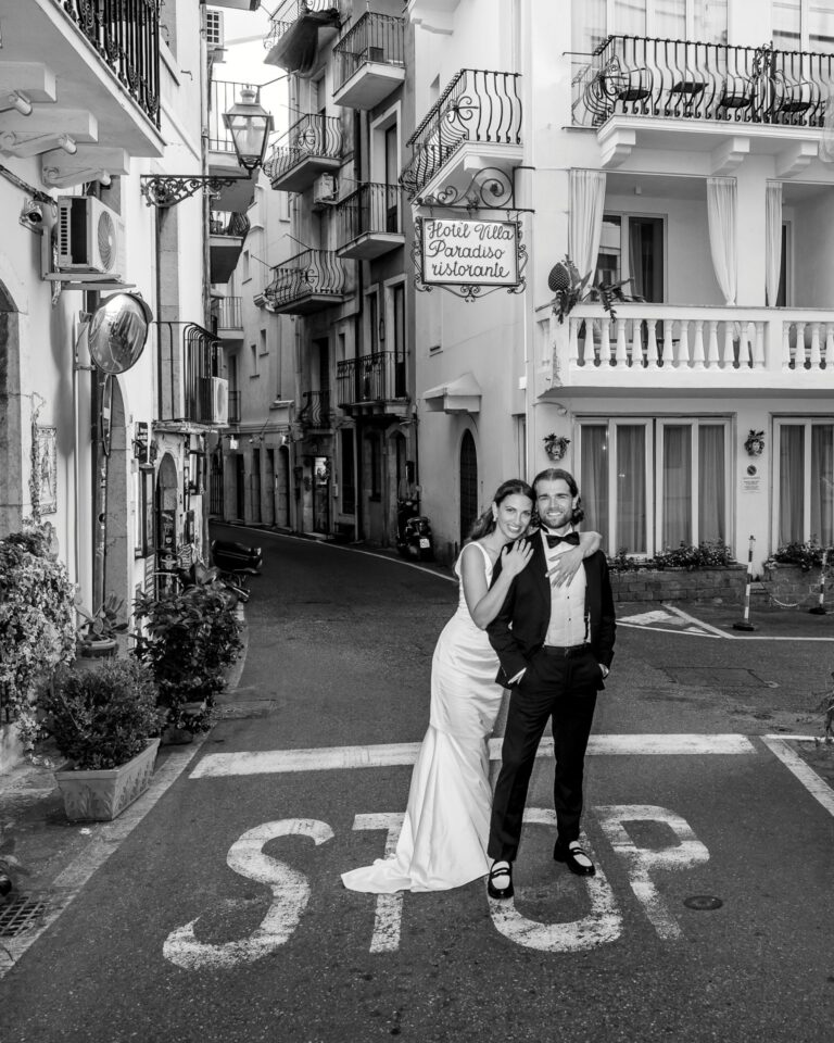 The couple on a quiet Sicilian street, Marco Ficili