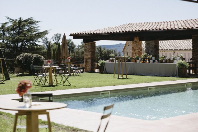 The Pool and Stone Porch, Mas Huix