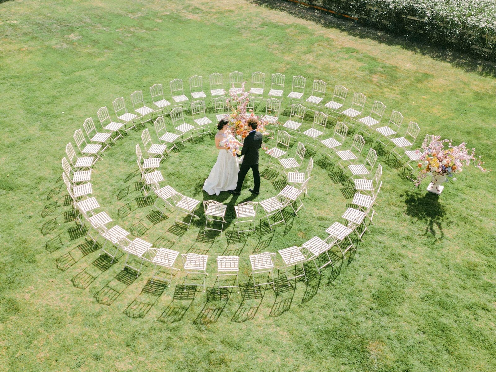 A Ceremony in the Round, Mas Torroella Luxury Villa & Spa