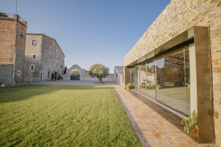 The Events Barn, from the Garden, Mas Torroella Luxury Villa & Spa