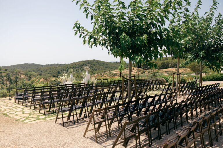 Long Tables at Golden Hour, Masia Cabellut