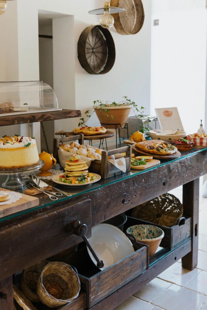 Breakfast buffet, Mastropà