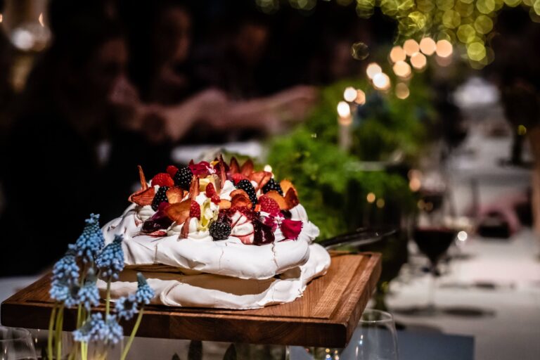 Dessert on a sharing board, Micklefield Hall