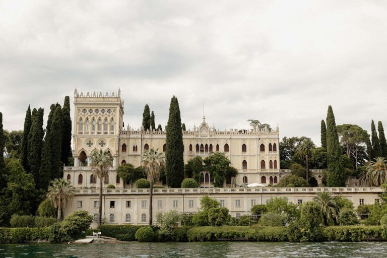 Isola del Garda seen from the water, Lake Garda, More Than Weddings