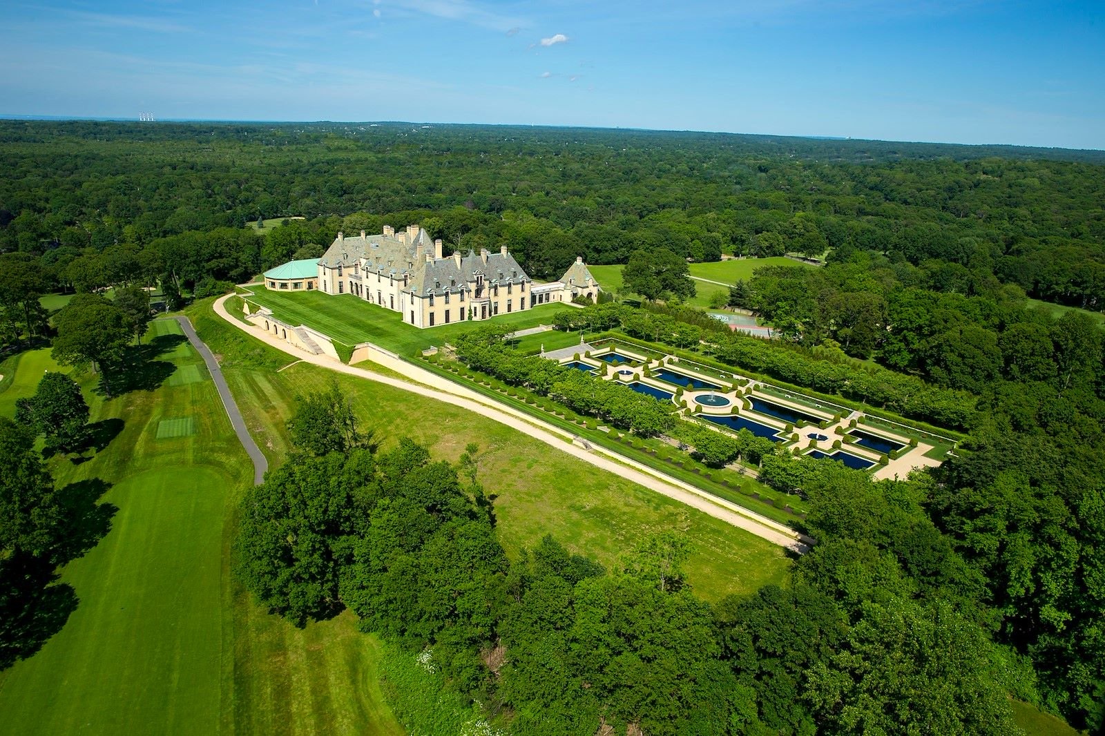 The Estate from the Air, Oheka Castle