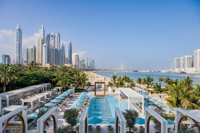 The DRIFT Dubai beach club and pool, One&Only Royal Mirage