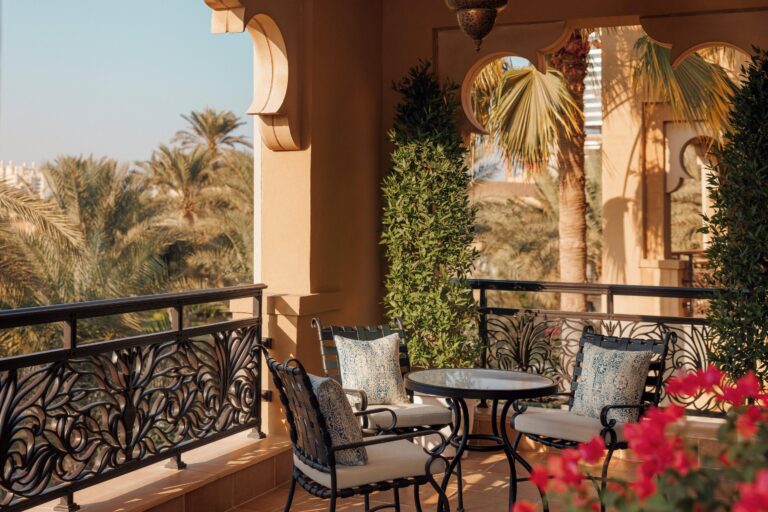 The terrace of the Rooftop Suite, One&Only Royal Mirage