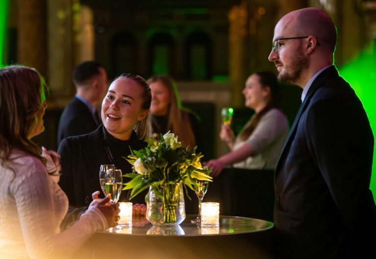 An evening reception in the Whitehall Suite, One Whitehall Place