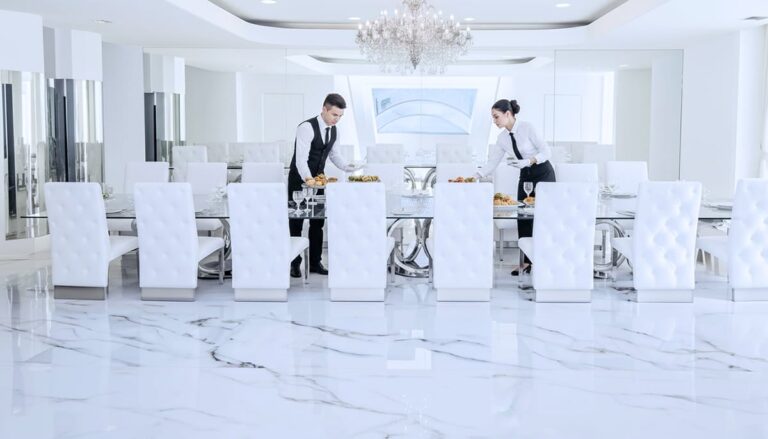 Fine dining at the mansion, Palazzo Beverly Hills
