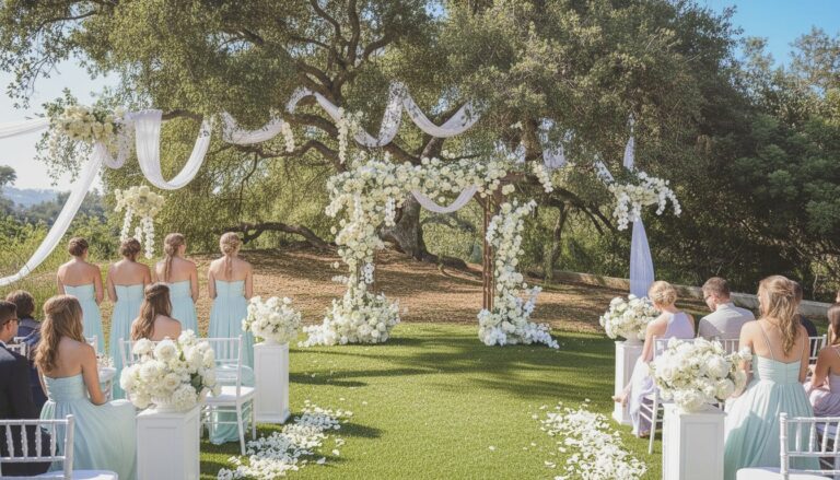 The rose gardens, Palazzo Beverly Hills