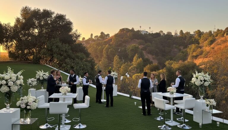 The natural hillside setting, Palazzo Beverly Hills
