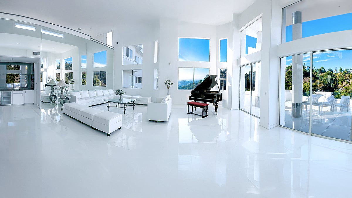 The Celestial Terrace set for entertaining, Palazzo Beverly Hills