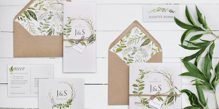 , Paperchain Wedding Stationery