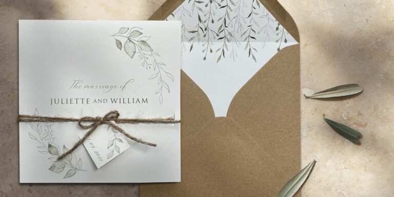 , Paperchain Wedding Stationery