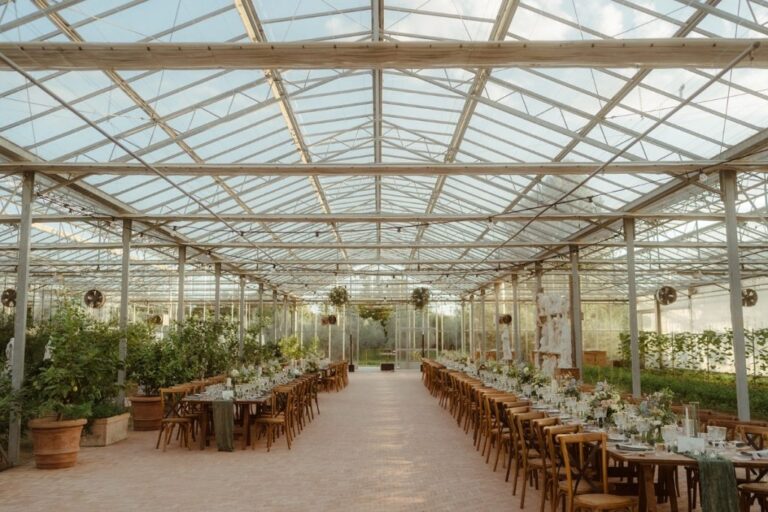 A Long Banquet in the Glass Greenhouse, Paradis Pietrasanta