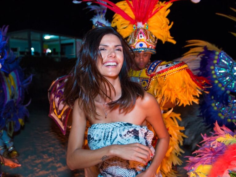 Evening wedding event on the island with Junkanoo, Pearl Island Bahamas