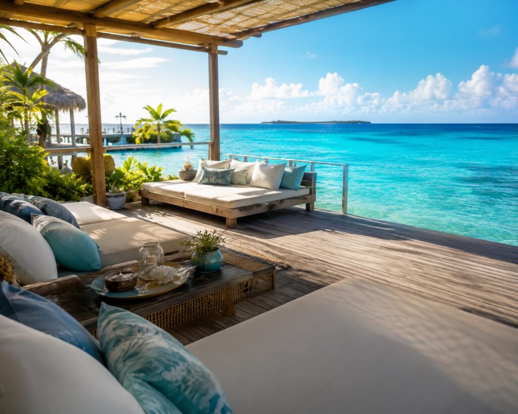Ocean-view villas