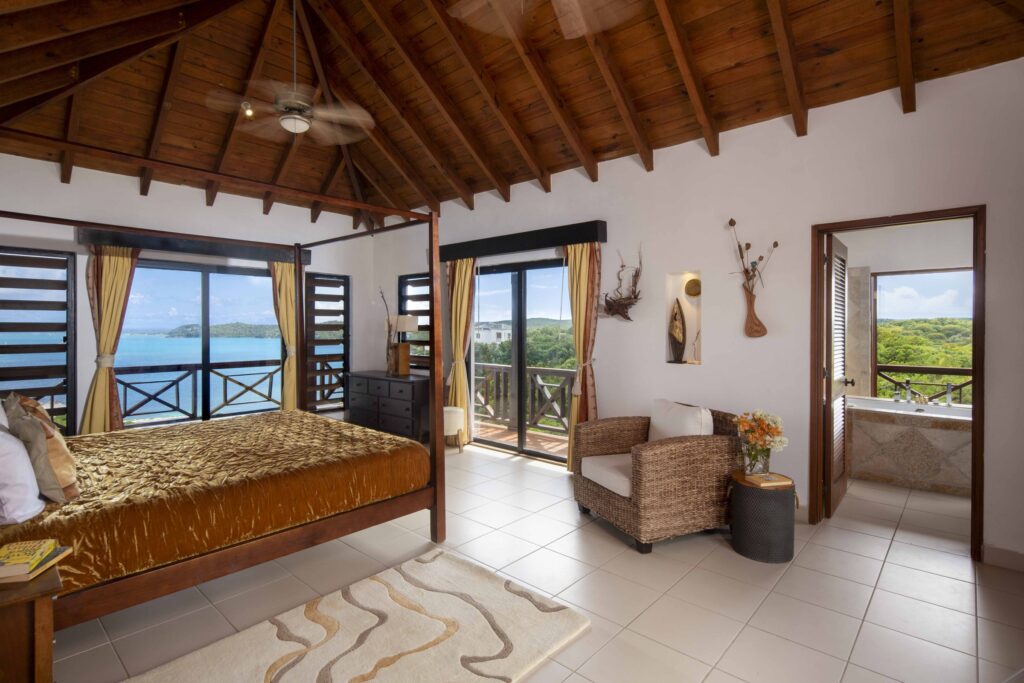 Yellow and Blue Bedroom