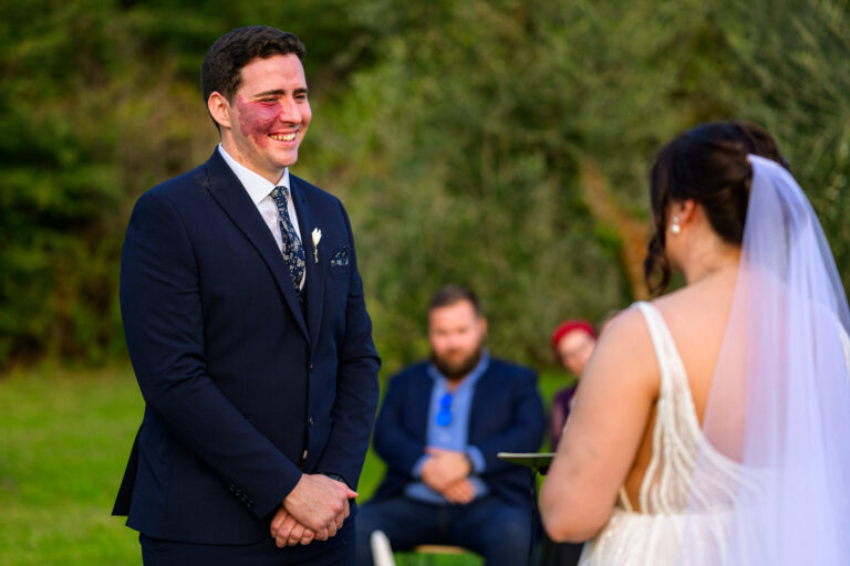 An intimate outdoor ceremony for twenty guests, Casa Bini, Tuscany, Pierpaolo Perri