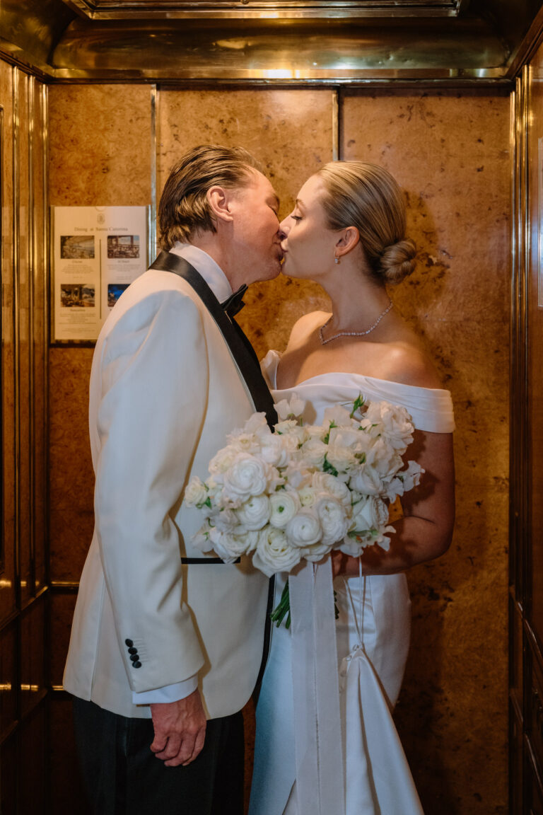 A kiss in the hotel lift, Hotel Santa Caterina, Amalfi, Pierpaolo Perri