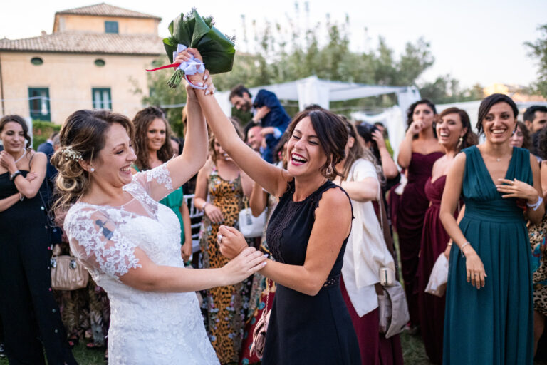 The bride and her friends celebrating, La Filanda dei Quintieri, Carolei, near Cosenza, Pierpaolo Perri