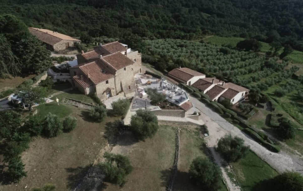 The Estate from the Air, Podere Castellare