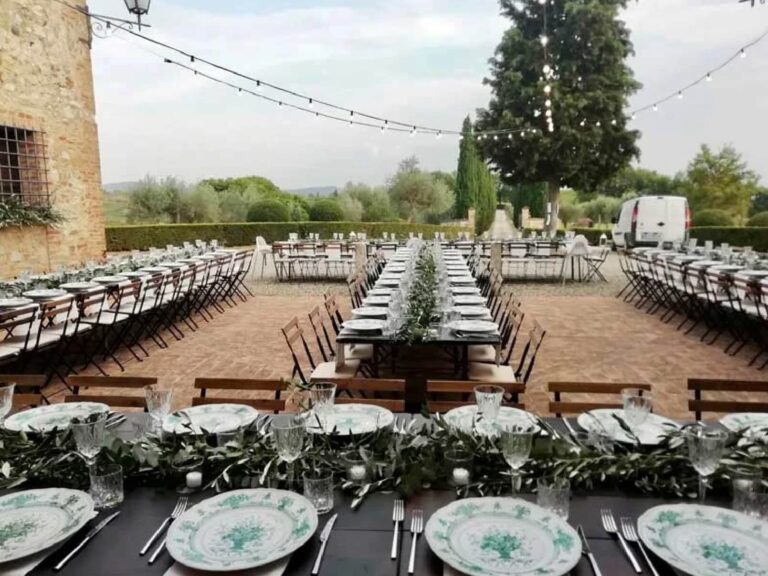 The Reception in the Grounds, Pometti Estate, Villa Boscarello