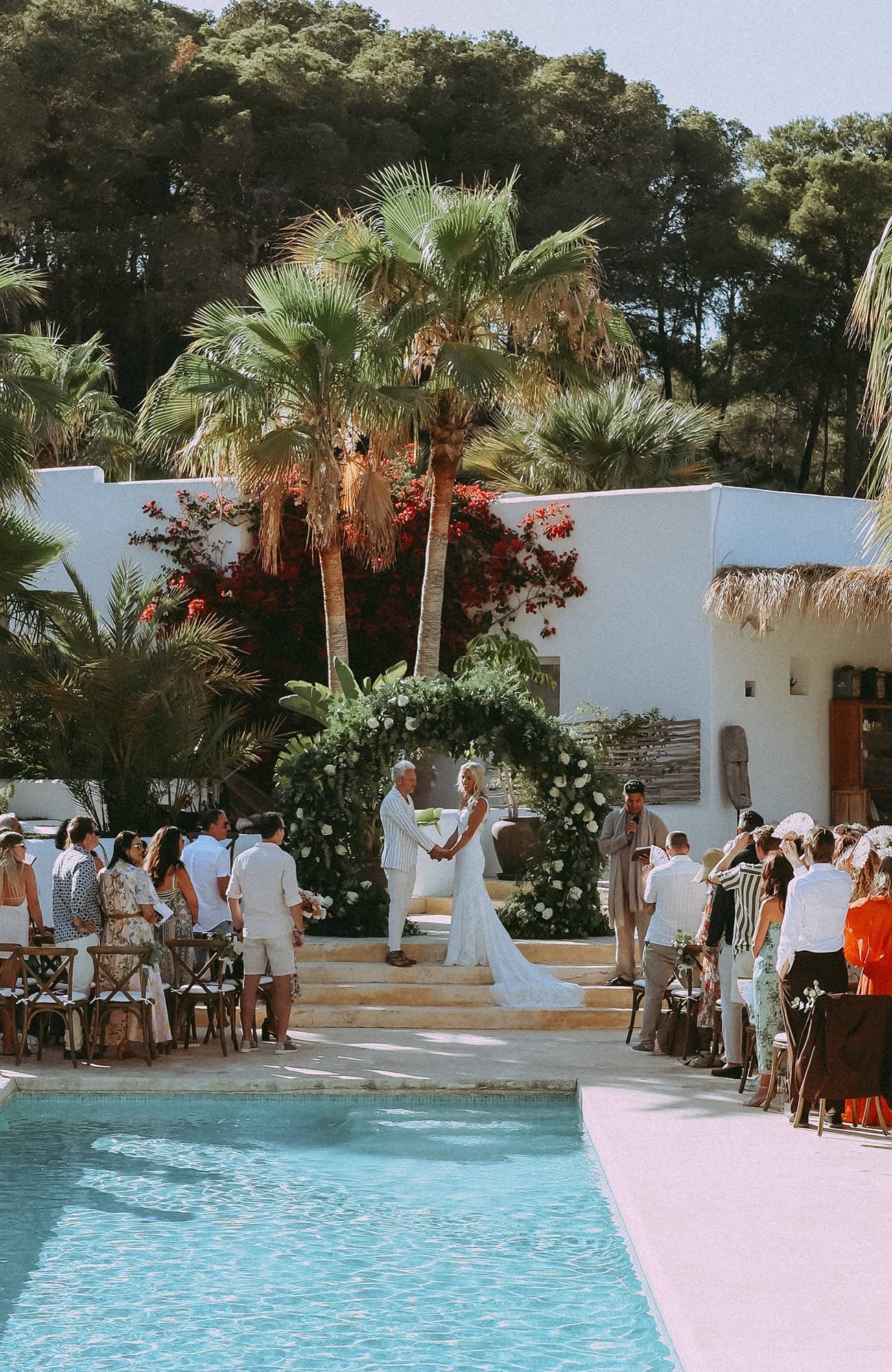 A Ceremony by the Pool, Pure House Ibiza