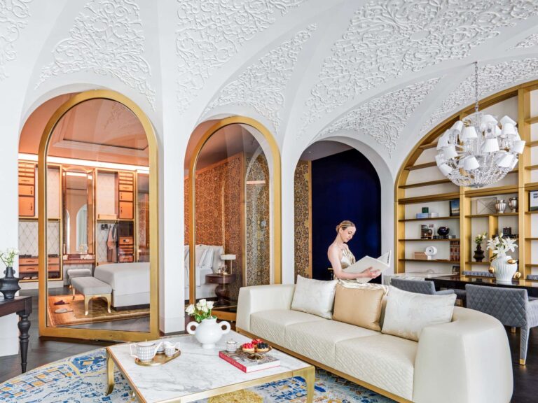 A Suite Living Room, Raffles Doha