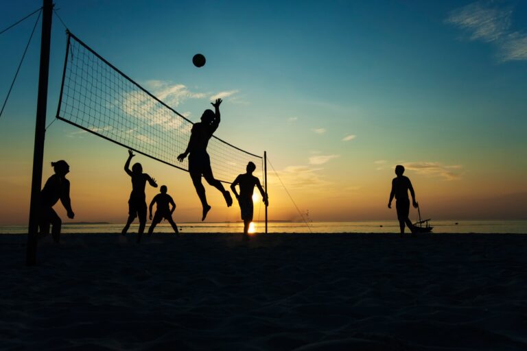 Beach volleyball, Reethi Beach Maldives