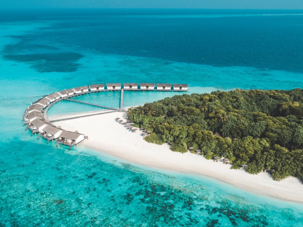 An island in Baa Atoll