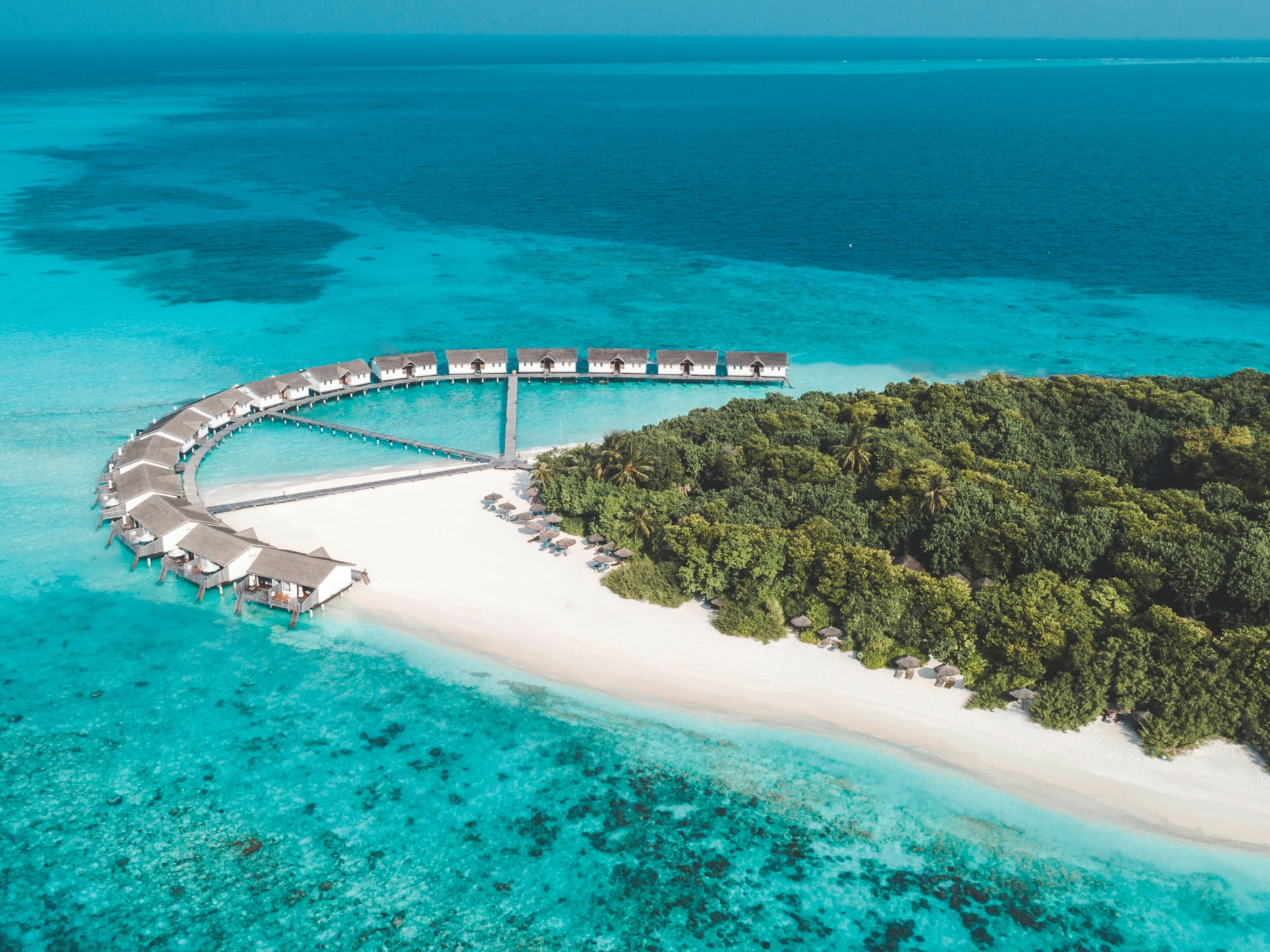 NH Collection Maldives Reethi Resort on its island in Baa Atoll, Reethi Beach Maldives