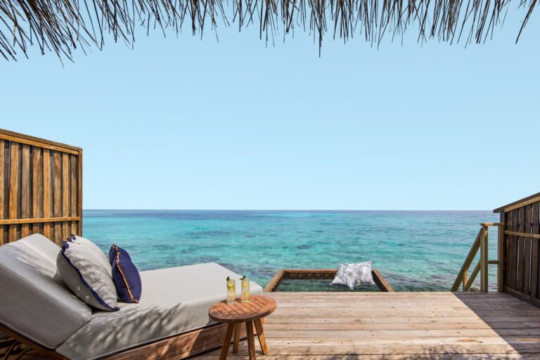 Overwater Villa deck, Reethi Beach Maldives