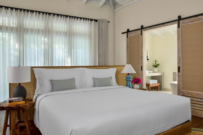 Two Bedroom Reethi Suite master bedroom, Reethi Beach Maldives